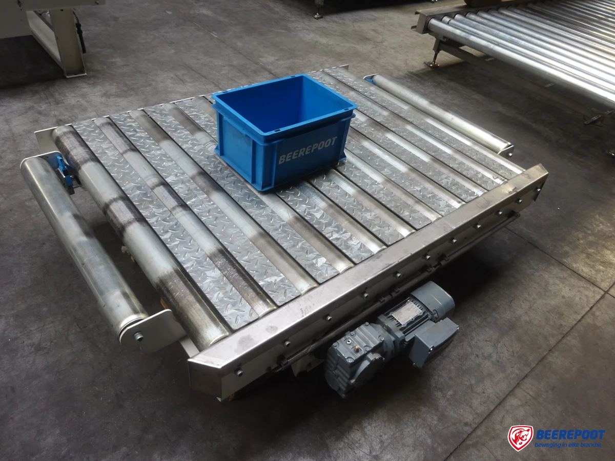 Aangedreven rollenbaan